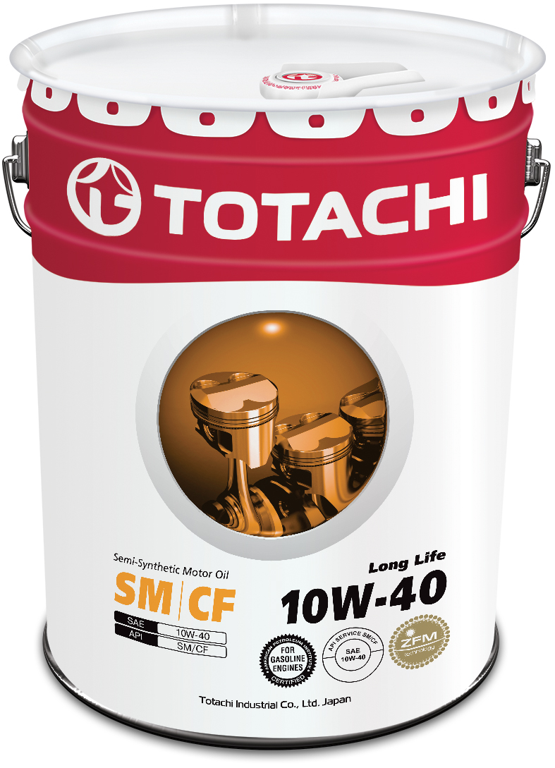 Купить запчасть TOTACHI - 4562374690448 Моторное масло Totachi Long Life Semi-Synthetic SM/CF 10W-40 20л