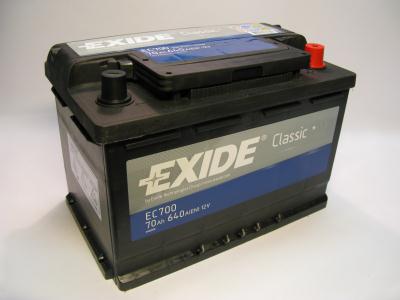 Купить EXIDE EC700 Аккумулятор автомобильный EXIDE EC700 70 Ач
