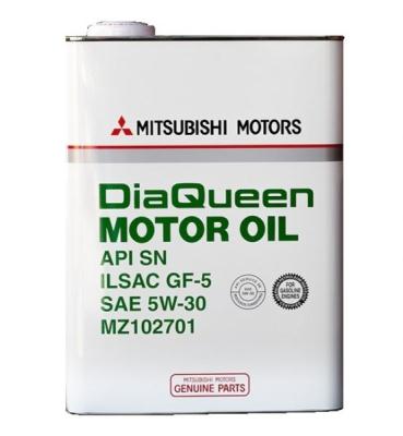 Купить запчасть MITSUBISHI - MZ102701 Моторное масло Mitsubishi Dia Queen Motor Oil 5W-30 4л