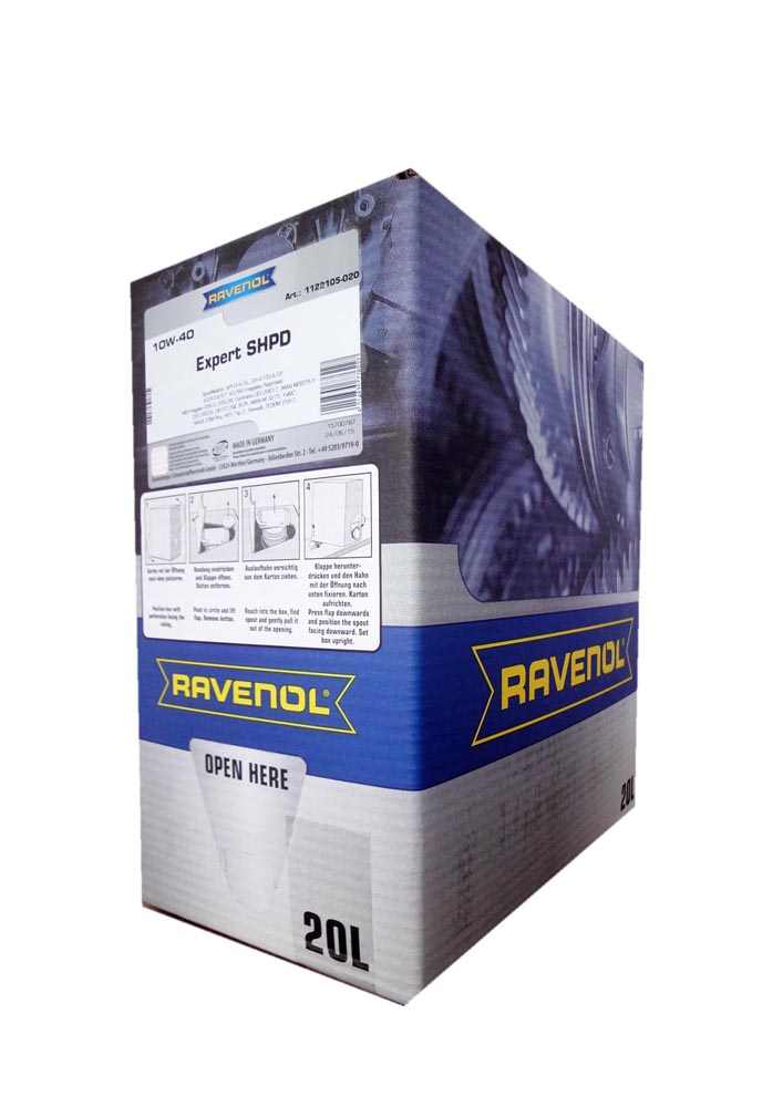 Купить запчасть RAVENOL - 4014835776227 Моторное масло Ravenol Expert SHPD SAE 10W-40 20л