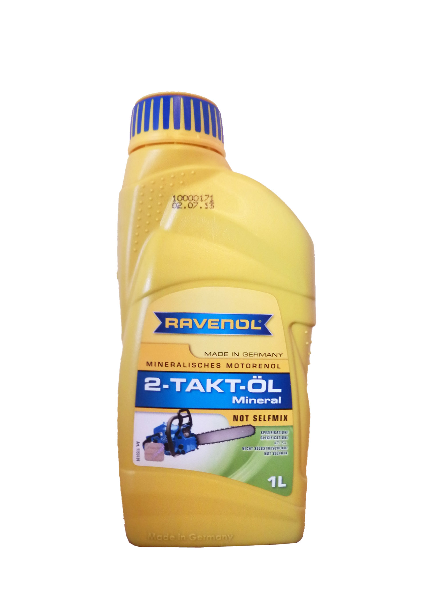 Купить запчасть RAVENOL - 4014835728714 Моторное масло Ravenol 2-Taktoel Not Selfmix 5W-30 1л