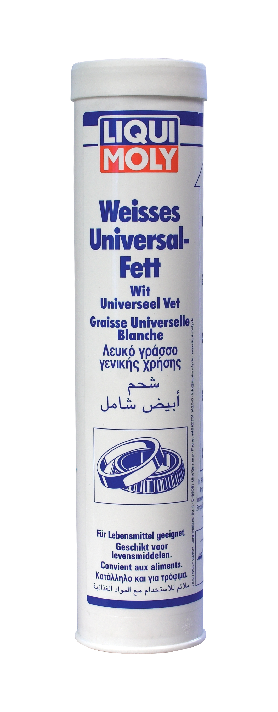 Купить запчасть LIQUI MOLY - 8918 Белая универсальная смазка  Weisses Universal-Fett