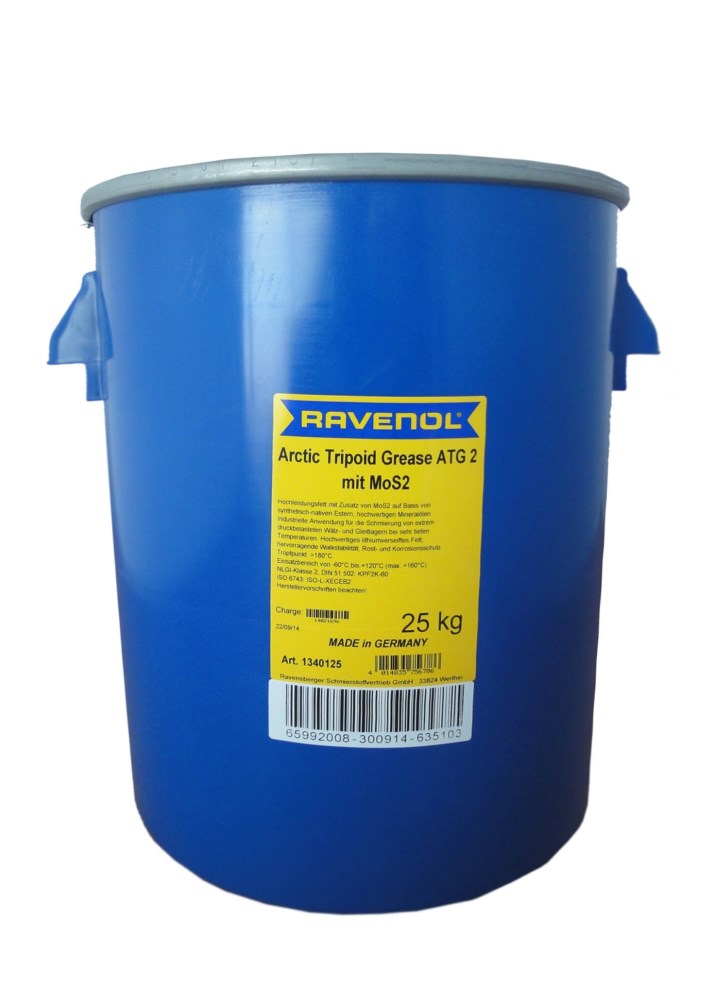 Купить запчасть RAVENOL - 4014835756786 Смазка Arctic Tripoid Grease ATG2 (25кг)