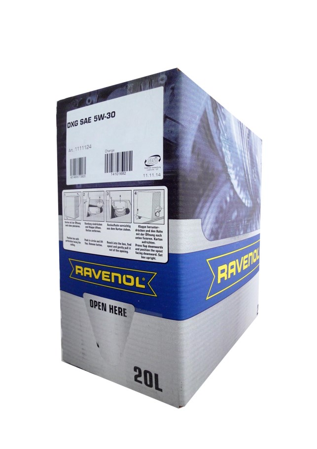 Купить запчасть RAVENOL - 4014835773820 Моторное масло Ravenol DXG  5W-30 20л