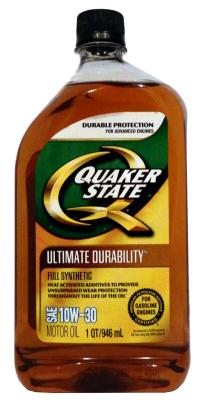 Купить запчасть QUAKER STATE - 073102046528 Моторное масло Quaker state Ultimate Durability SAE 10W-30 0,946л