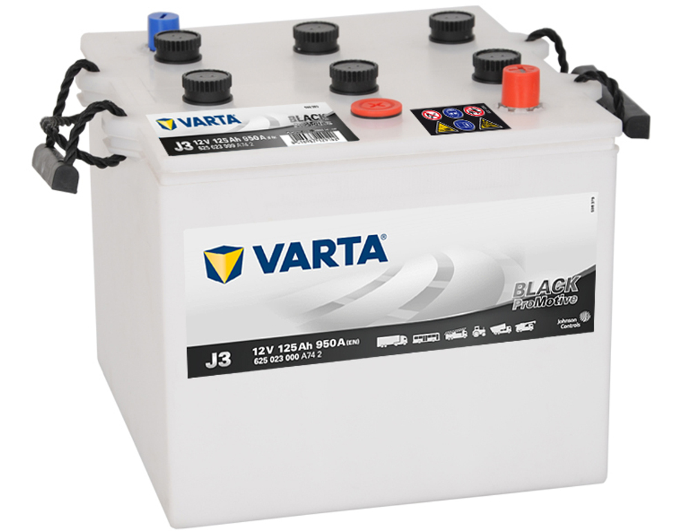 Купить запчасть VARTA - 625023000 Аккумулятор VARTA 625023000 promotive black 125 ач 625 023 000 en 1 000a 286x269x230 j3