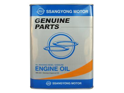 Купить запчасть SSANGYONG - 0000000390 Моторное масло SsangYong All Seasons Diesel/Gasoline Engine Oil MB229,1 SAE 10W-40 4л