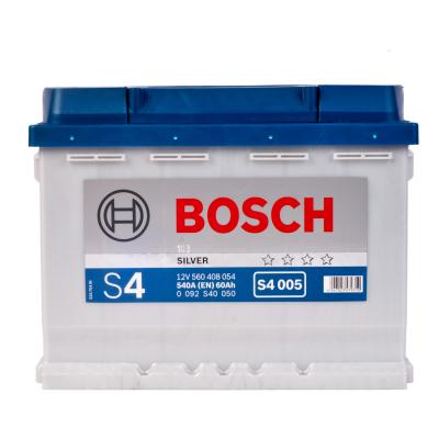 Купить запчасть BOSCH - 0092S40050 Аккумулятор автомобильный BOSCH S4 Silver 0 092 S40 050 60 Ач