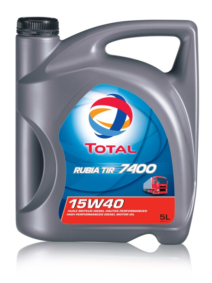 Купить запчасть TOTAL - 148585 Моторное масло Total Rubia TIR 7400 15W-40 5л