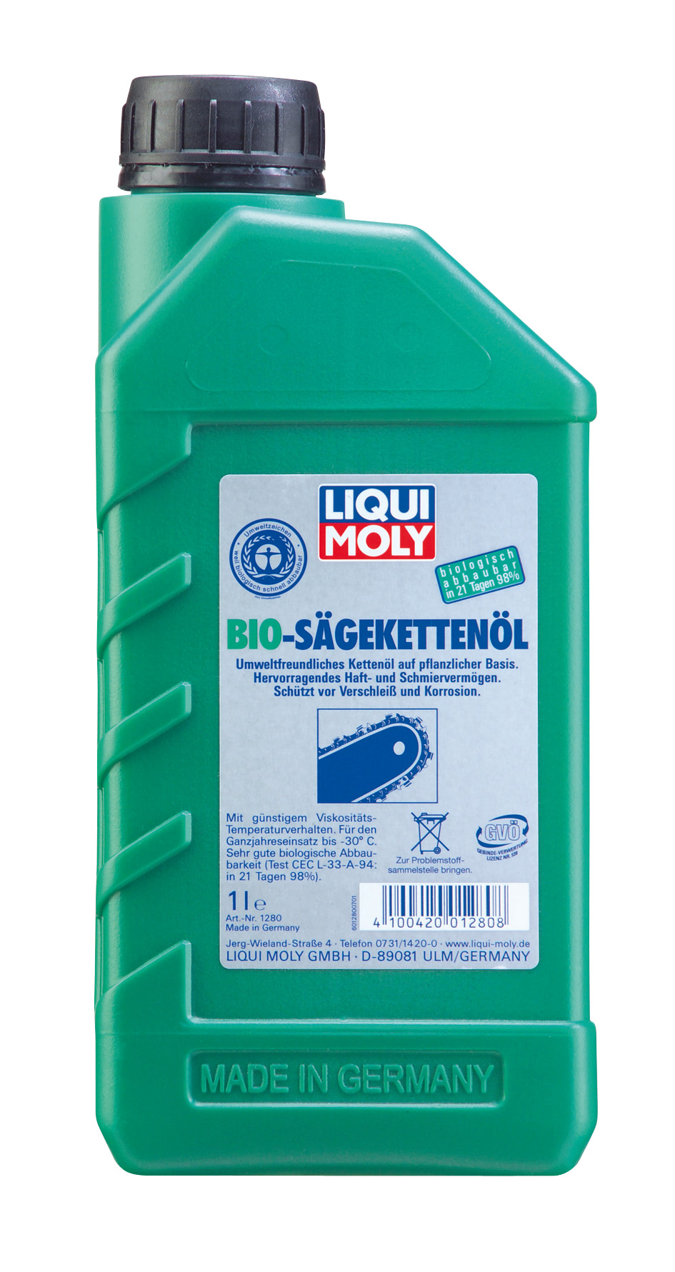 Купить запчасть LIQUI MOLY - 1280 Трансмиссионное масло для цепей бензопил Sage-Kettenoil SAE