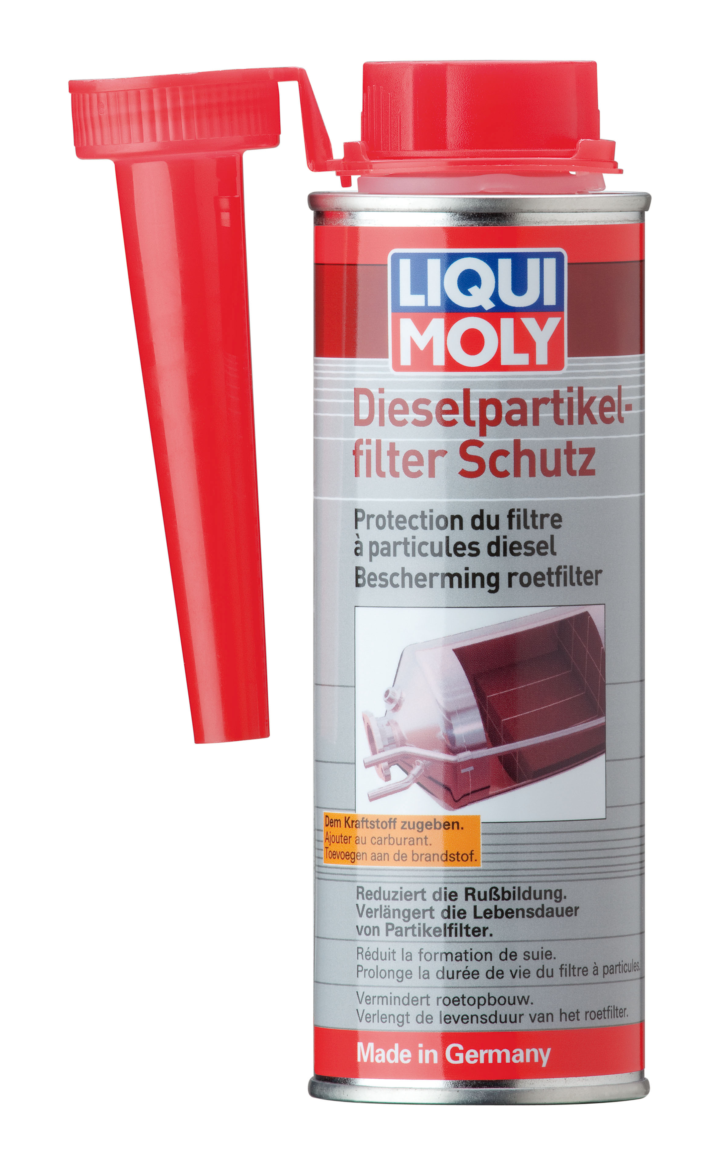 Купить запчасть LIQUI MOLY - 5148 Присадка для очистки сажевого фильтра "Diesel Partikelfilter Schutz", 250мл