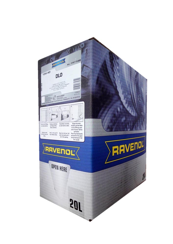 Купить запчасть RAVENOL - 4014835774629 Моторное масло Ravenol DLO SAE 10W-40 20л