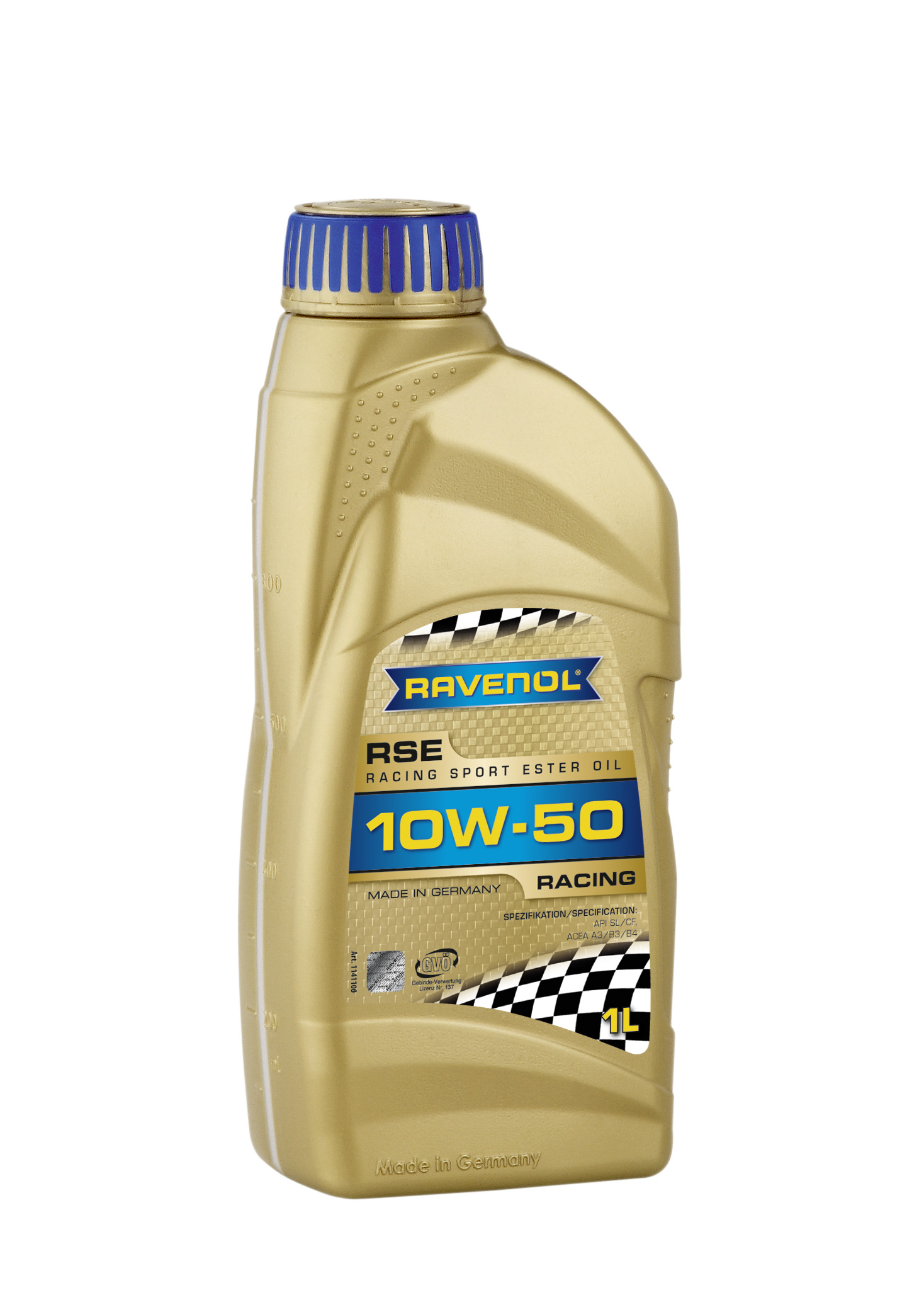 Купить запчасть RAVENOL - 4014835726819 Моторное масло Ravenol Racing Sport Ester SAE 10W-50 1л