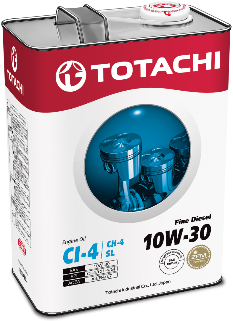 Купить запчасть TOTACHI - 4562374690202 Моторное масло Totachi Fine Diesel 10W-30 4л