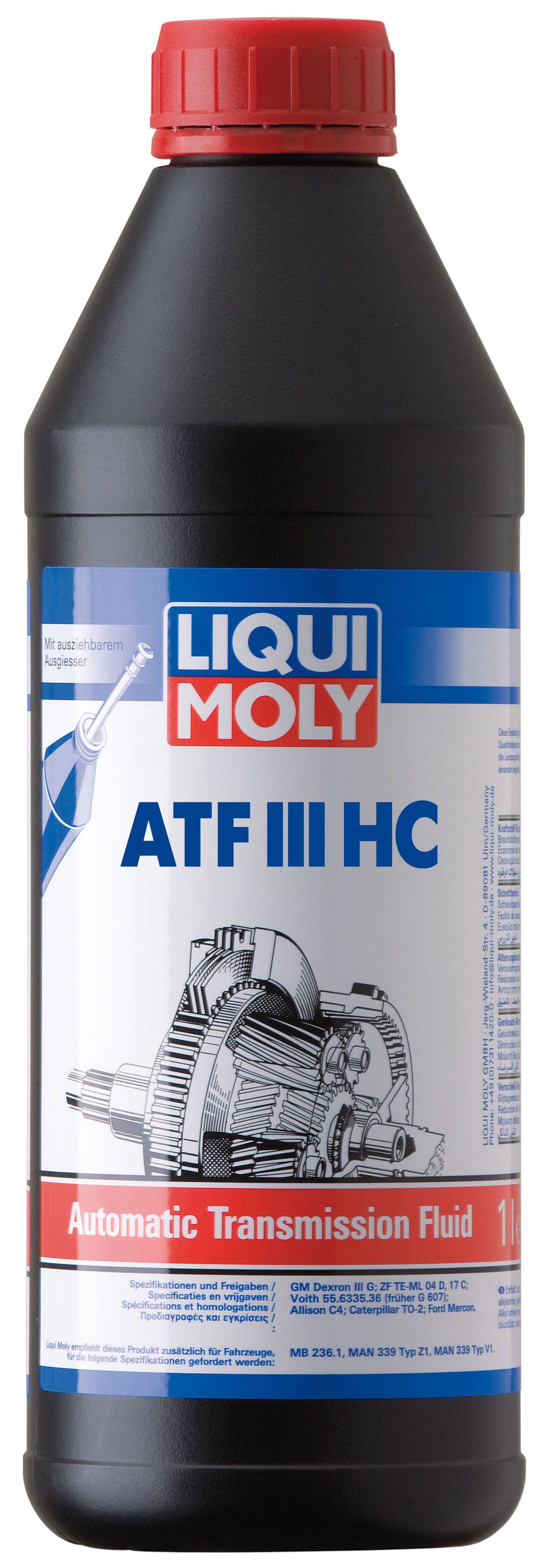 Купить запчасть LIQUI MOLY - 3946 Трансмиссионное масло для АКПП ATF III HC