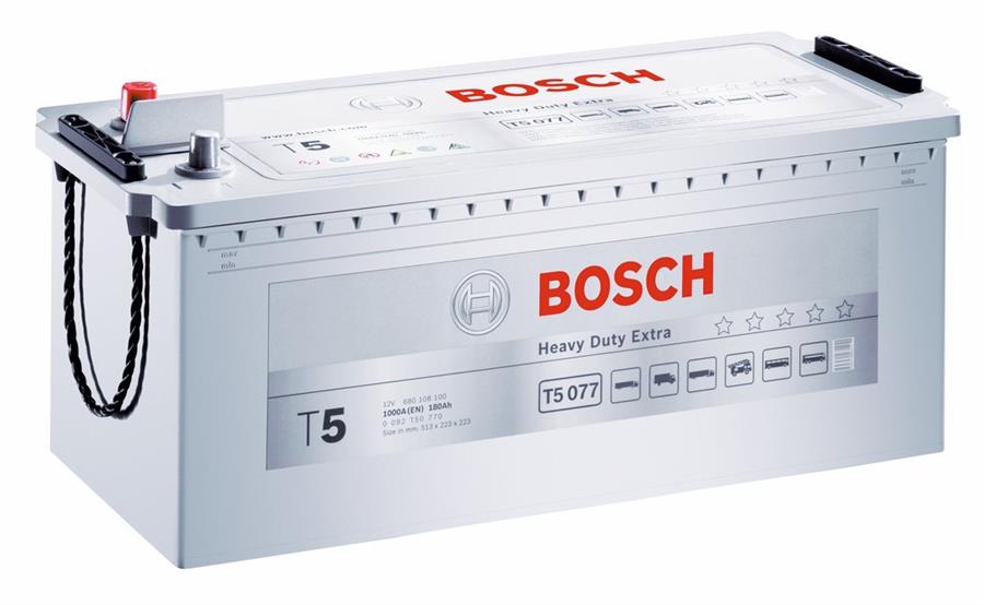 Купить запчасть BOSCH - 0092T50770 Аккумулятор автомобильный BOSCH T4 0 092 T50 770 180 Ач