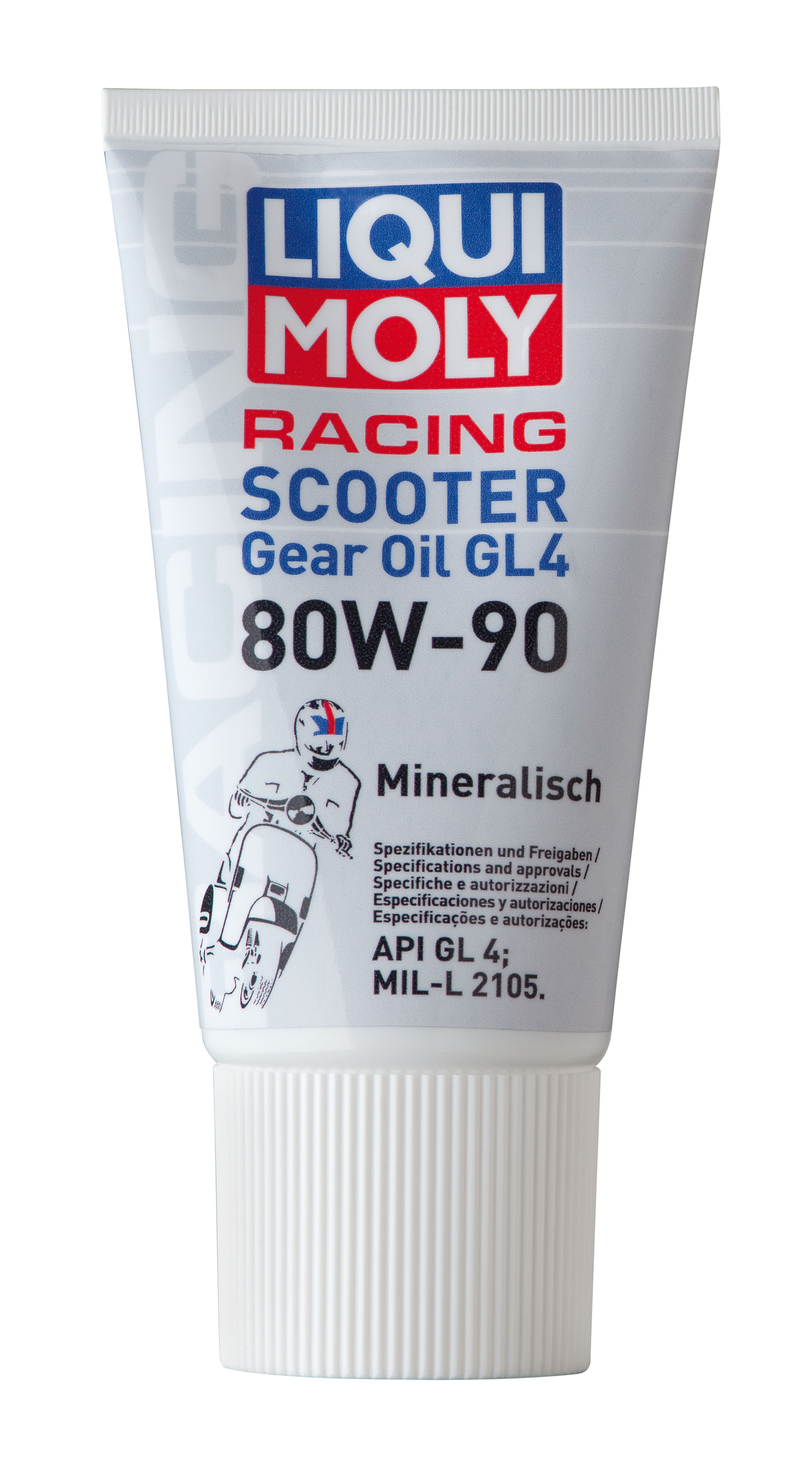 Купить запчасть LIQUI MOLY - 1680 Трансмиссионное масло для скутеров Racing Scooter Gear Oil  SAE 80W-90