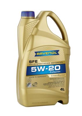 Купить запчасть RAVENOL - 4014835722590 Моторное масло Ravenol Super Fuel Economy SFE SAE 5W-20 4л