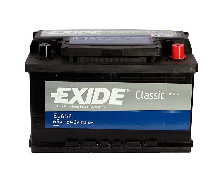 Купить EXIDE EC652 Аккумулятор автомобильный EXIDE EC652 65 Ач