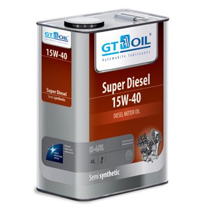 Купить запчасть GT OIL - 8809059407509 Моторное масло GT-Oil Super Diesel 15W-40 4л