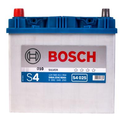 Купить запчасть BOSCH - 0092S40250 Аккумулятор автомобильный BOSCH S4 Silver 0 092 S40 250 60 Ач