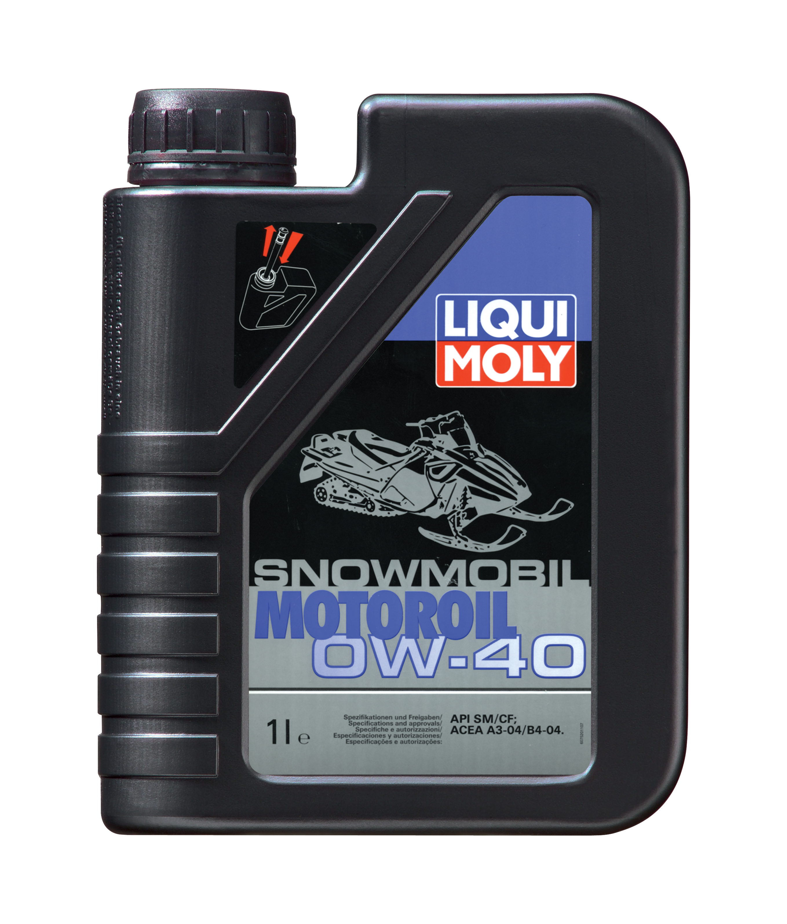 Купить запчасть LIQUI MOLY - 7520 Моторное масло Liqui moly Snowmobil Motoroil 0W-40 1л