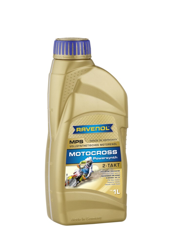 Купить запчасть RAVENOL - 4014835803756 Моторное масло Ravenol Motocross Powersynth 2T 20W-50 1л