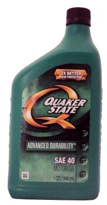 Купить запчасть QUAKER STATE - 073102037540 Моторное масло Quaker state Advanced Durability SAE 40 0,946л