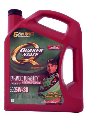 Купить запчасть QUAKER STATE - 073102013445 Enhanced Durability Higher Mileage Engine SAE 5W-30 Motor Oil