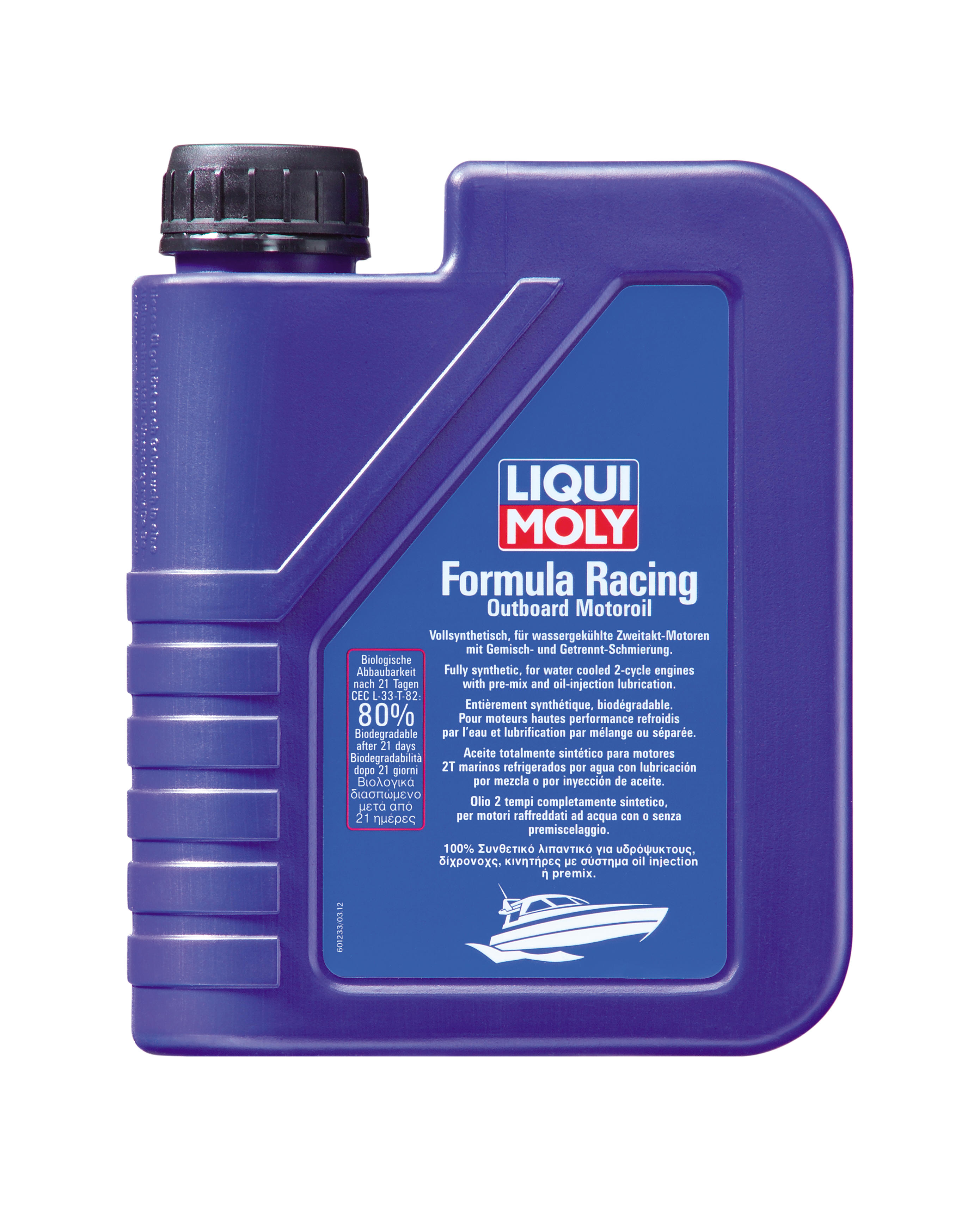 Купить запчасть LIQUI MOLY - 1233 Моторное масло Liqui moly Formula Racing Outboard Motoroil 1л 1233