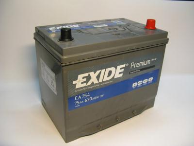 Купить EXIDE EA754 Аккумулятор автомобильный EXIDE EA754 75 Ач