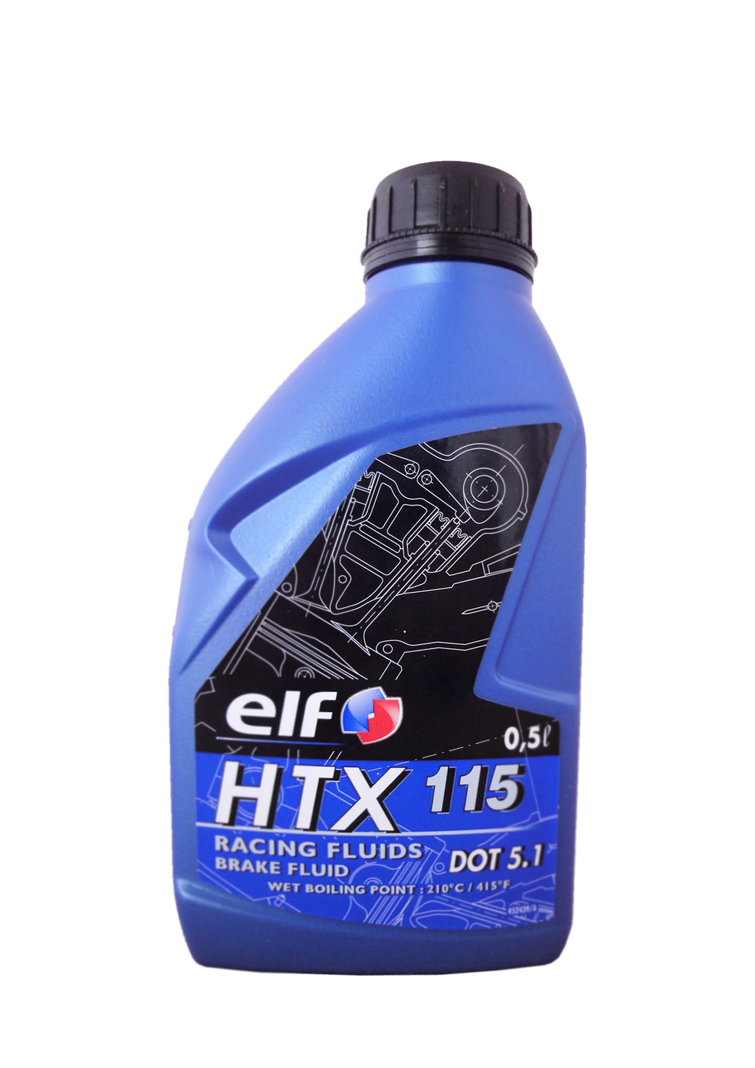 Купить запчасть ELF - 155137 Тормозная жидкость HTX 115 DOT 5.1