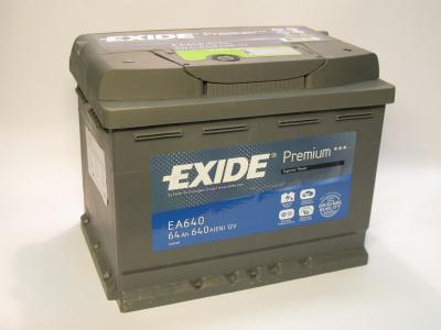 Купить запчасть EXIDE - EA640 Аккумулятор автомобильный EXIDE EA640 64 Ач