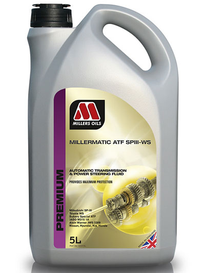 Купить запчасть MILLERS OILS - 6213GRR Жидкость для автоматических трансмиссий Millermatic ATF SP III-WS, 5л