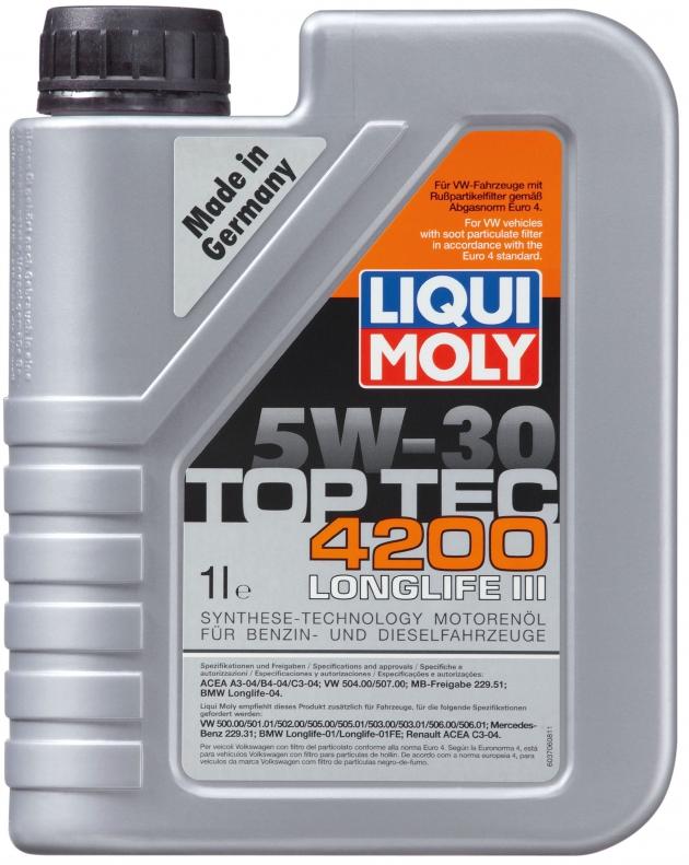 Купить запчасть LIQUI MOLY - 3706 Top Tec 4200