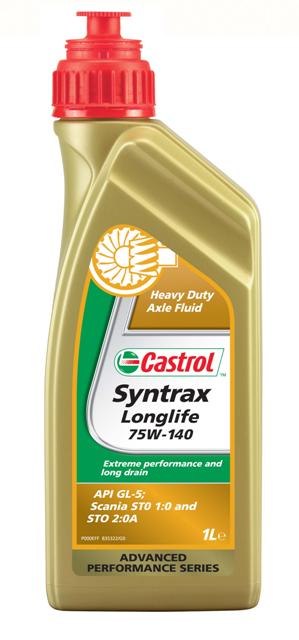 Купить запчасть CASTROL - 15009B Трансмиссионное масло Syntrax Longlife 75W-140, 1 л