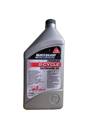 Купить запчасть QUICKSILVER - 92858021QB1 Моторное масло Quicksilver Premium 2-Cycle Outboard Oil TC-W3 1л