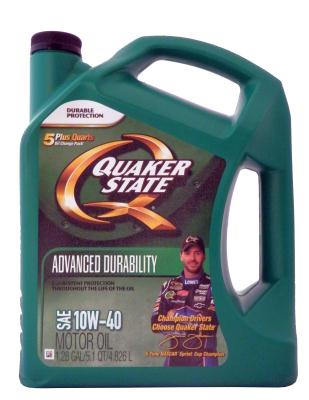 Купить запчасть QUAKER STATE - 073102013322 Моторное масло Quaker state Advanced Durability SAE 10W-40 4,826л