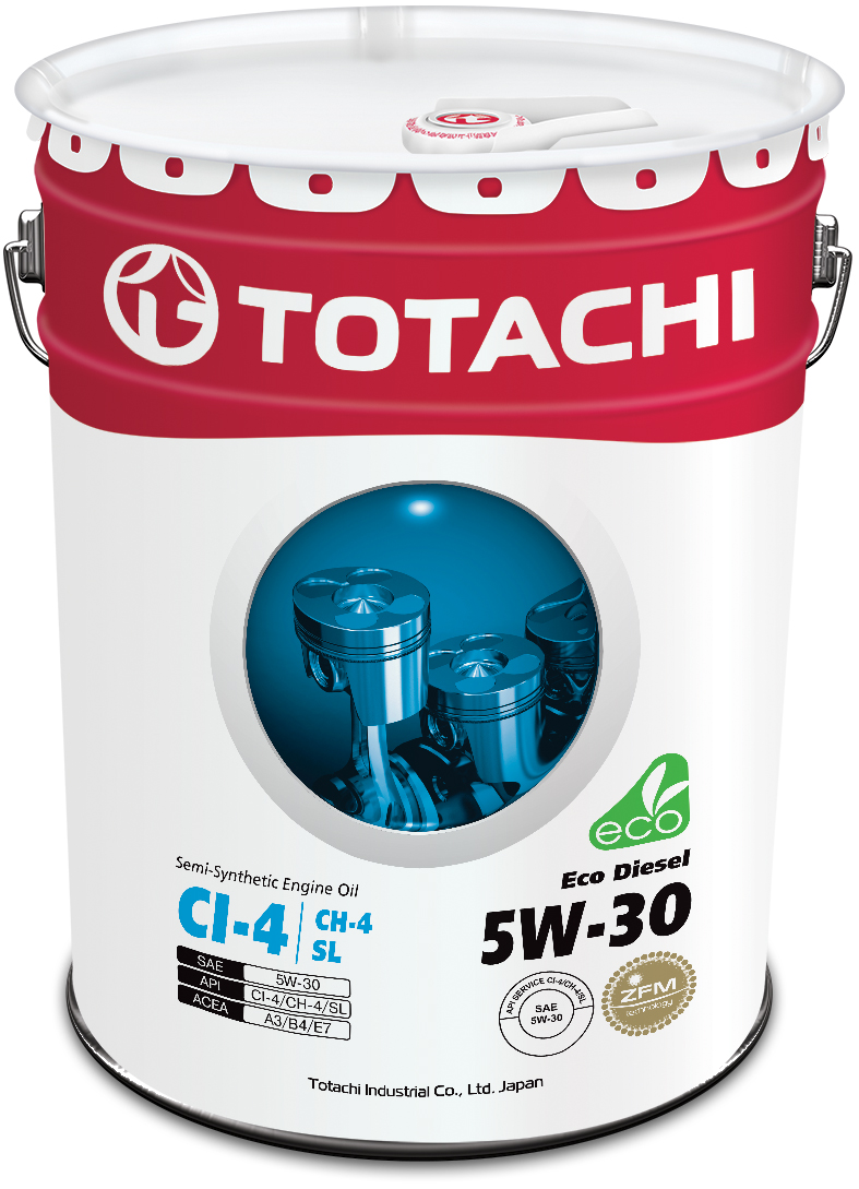 Купить запчасть TOTACHI - 4562374690493 Моторное масло Totachi Eco Diesel Semi-Synthetic 5W-30 20л