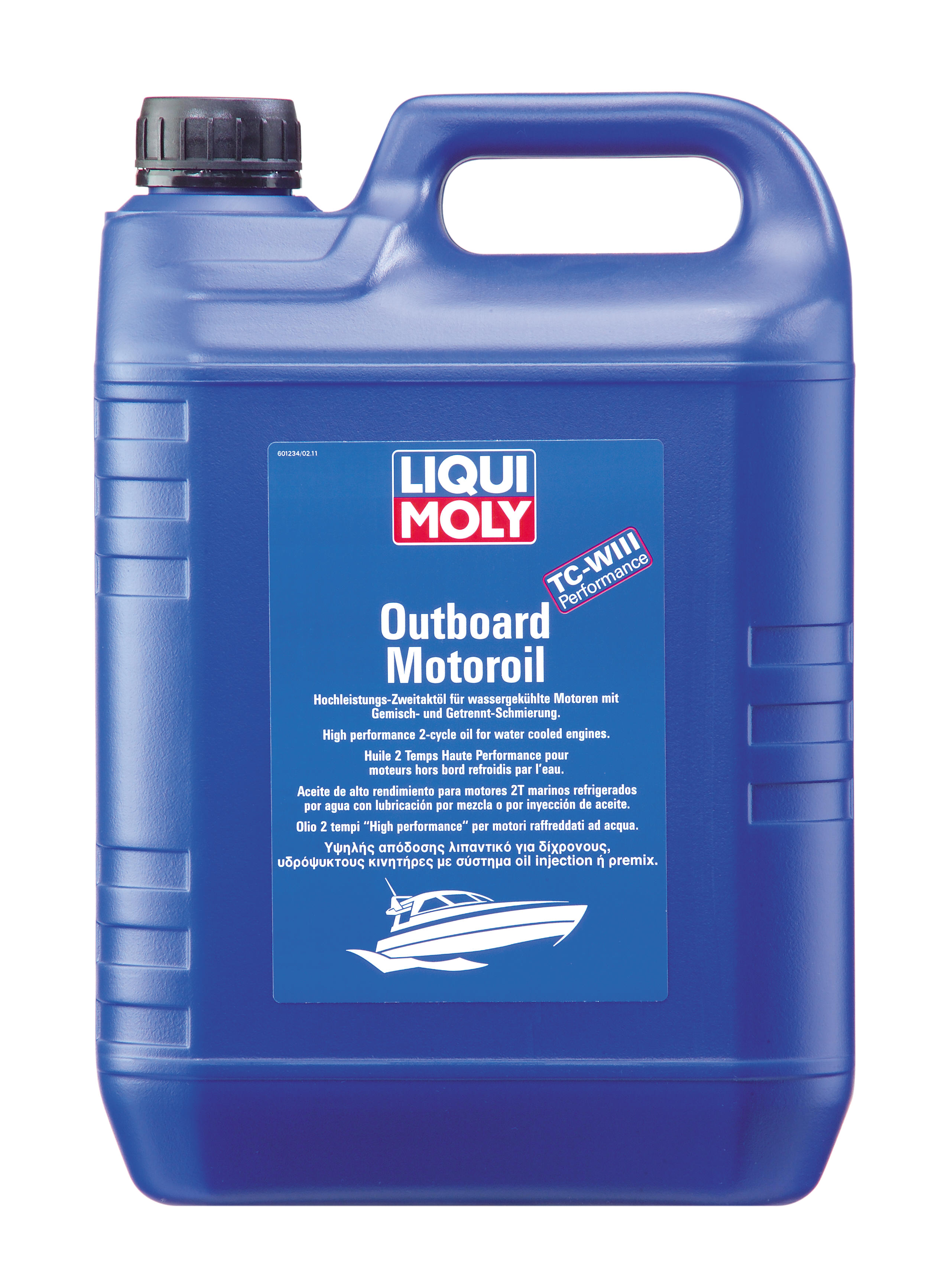 Купить запчасть LIQUI MOLY - 1234 для подвесных судовых двигателей Outboard Motoroil