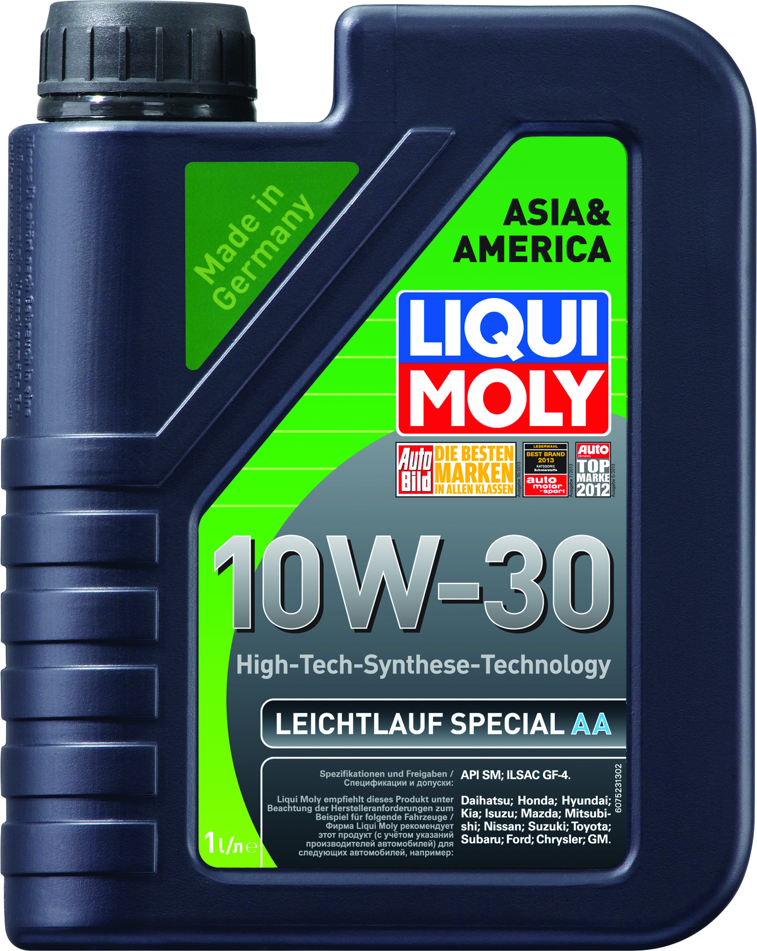 Купить запчасть LIQUI MOLY - 7523 Leichtlauf Special AA SAE 10W-30