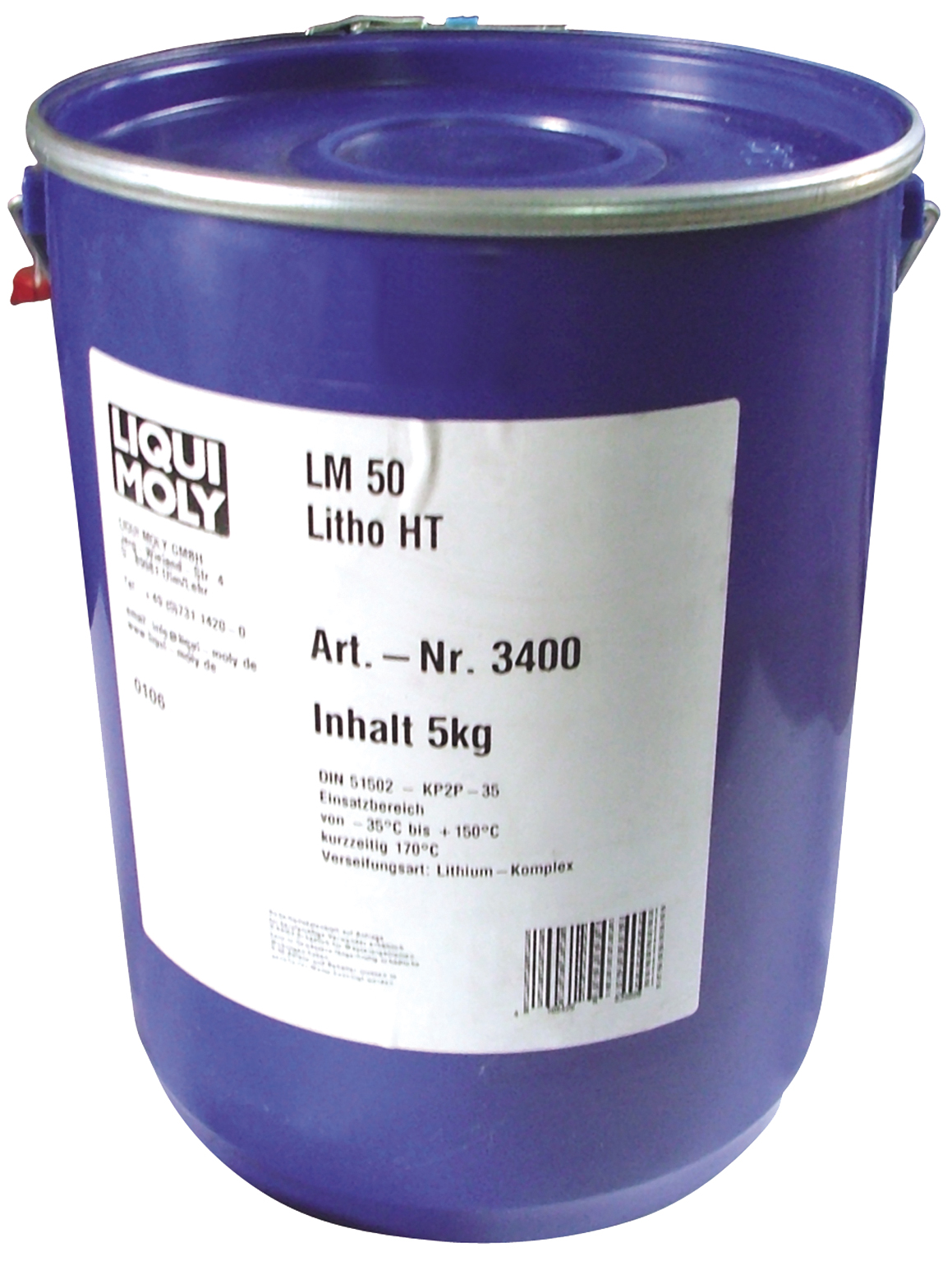 Купить запчасть LIQUI MOLY - 3400 Высокотемпературная смазка для ступиц подшипников LM 50 Litho HT