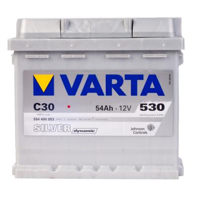 Купить запчасть VARTA - 554400053 Аккумуляторная Батарея Silver Dynamic 19.5/17.9 Евро 54ah 530a 207/175/190 Varta