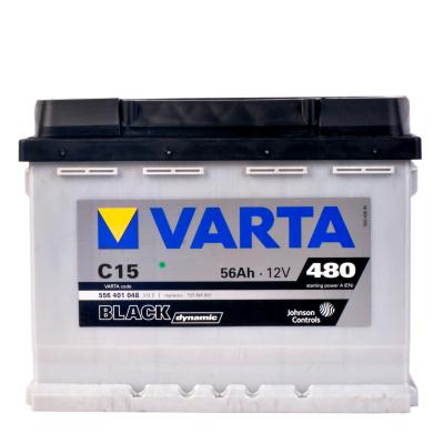 Купить запчасть VARTA - 556401048 Аккумуляторная батарея Black Dynamic 19.5/17.9 Рус 56ah 480a 242/175/190 Varta