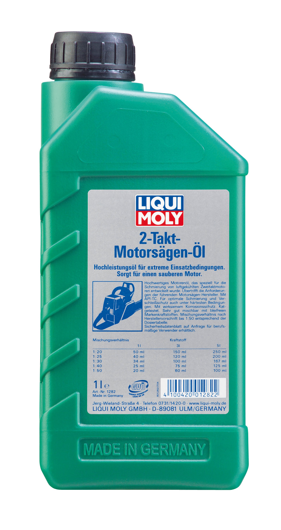 Купить запчасть LIQUI MOLY - 1282 Минеральное моторное масло для 2-тактных бензопил и газонокосилок