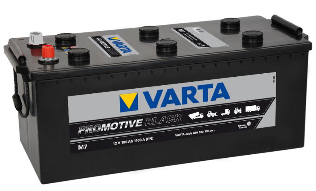 Купить запчасть VARTA - 680033110 Аккумулятор VARTA PROMOTIVE BLACK [12V 180Ah 1100А 513x223x223 залит заряжен полярность об