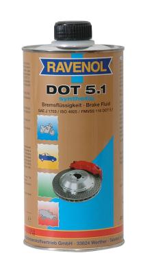 Купить запчасть RAVENOL - 4014835692213 Тормозная жидкость DOT 5.1, 1л