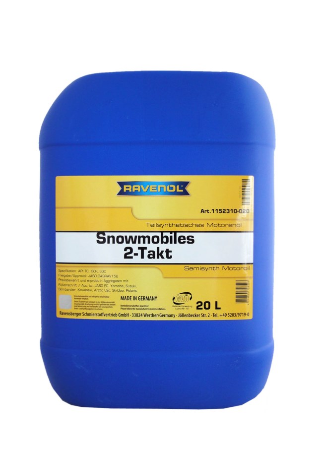 Купить запчасть RAVENOL - 4014835728523 Моторное масло Ravenol Snowmobiles Teilsynth 2-Takt SAE 5W-30 20л