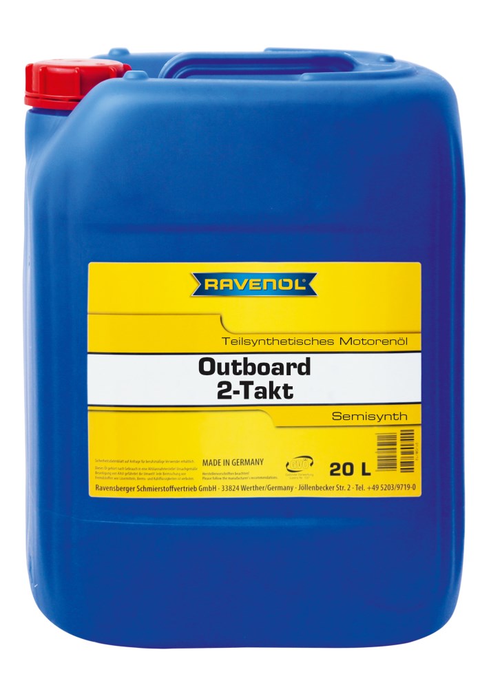 Купить запчасть RAVENOL - 4014835779723 Моторное масло Ravenol Outboardoel 2T teilsynth 5W-30 20л ecobox