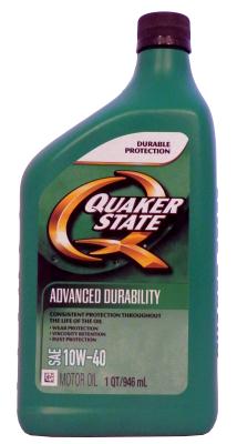 Купить запчасть QUAKER STATE - 073102363540 Advanced Durability Motor Oil SAE 10W-40